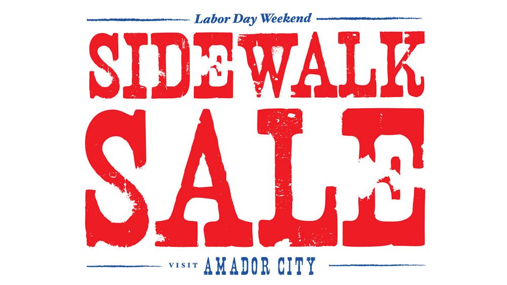 amador city event - sidewalk sale